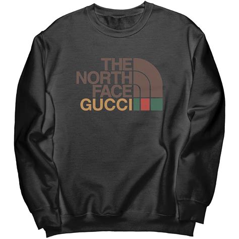 the north face gucci sweatshirt